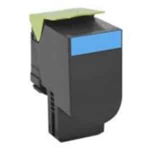 Lexmark 801XC (80C1XC0) Cyan Toner